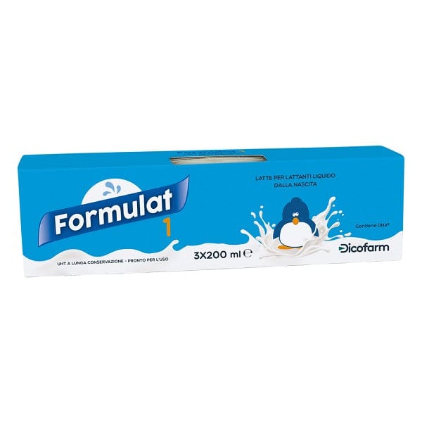 DICOFARM Formulat 1 Latte Liquido 3x200 ml - LloydsFarmacia