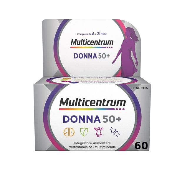 MULTICENTRUM Donna 50+ Multivitaminico 60 Compresse - LloydsFarmacia