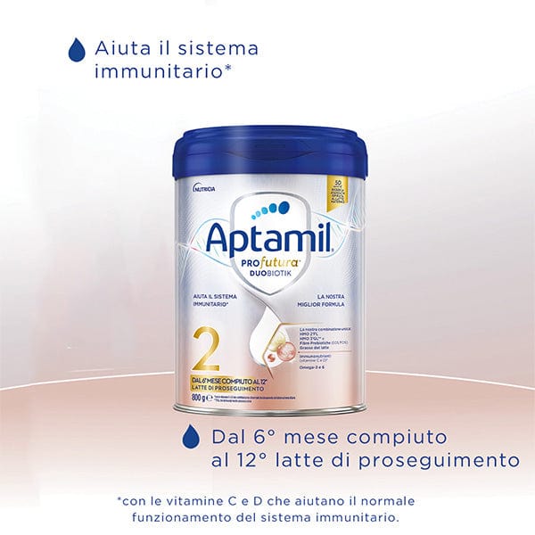 APTAMIL 2 PROfutura Duobiotik Latte Proseguimento 6-12 Mesi 800g -  LloydsFarmacia