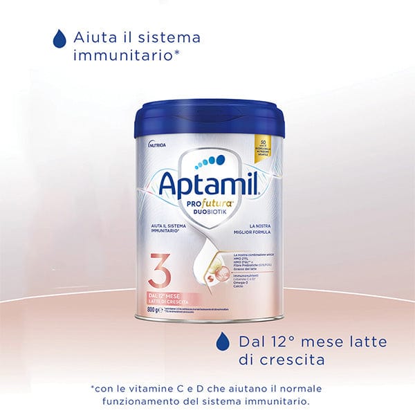 APTAMIL 3 PROfutura Duobiotik Da 12 Mesi Latte Di crescita 800 g