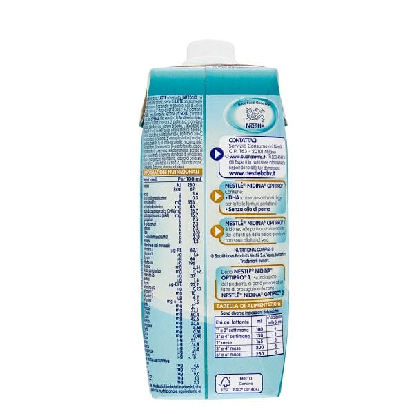 Optipro 1 Latte Liquido Dalla Nascita 500 ml – LloydsFarmacia