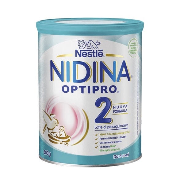 NESTLE NIDINA Optipro 2 Latte di Proseguimento Da 6 Mesi 800 g -  LloydsFarmacia