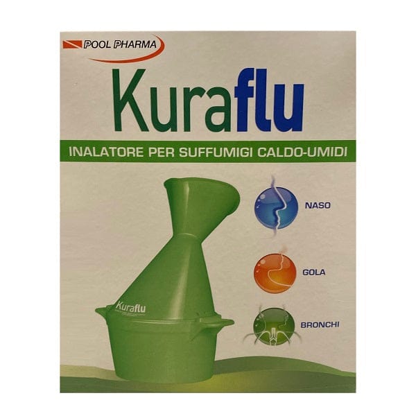 Kuraflu Inalatore per Suffumigi Caldo Umidi - Pool Pharma - Dea Salus