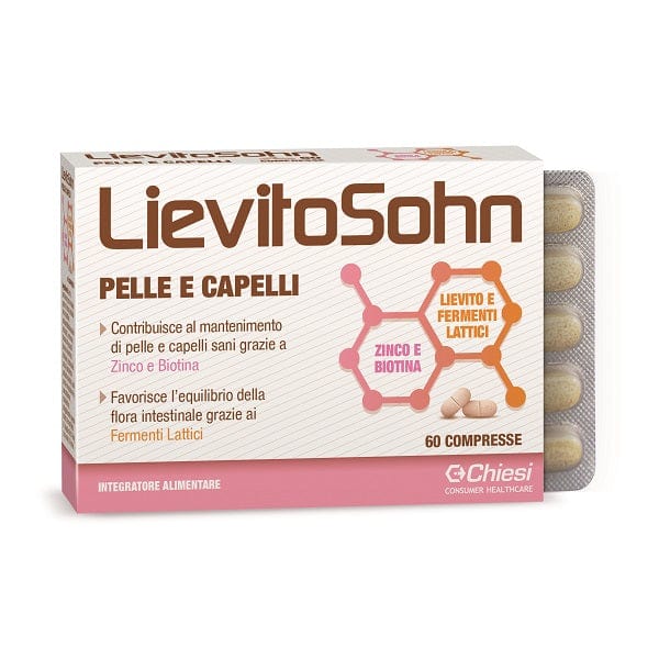 LIEVITOSOHN Pelle e Capelli 60 Compresse - LloydsFarmacia