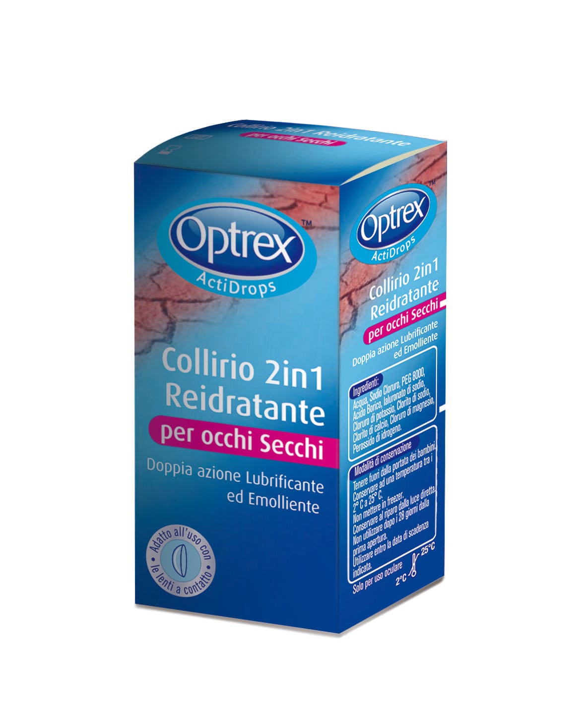 OPTREX Actidrops Collirio 2 In 1 Reidratante Per Occhi Secchi 10 ml -  LloydsFarmacia