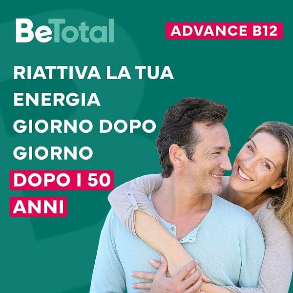 BETOTAL Advance B12 50+ Anni 15 Flaconcini Gusto Lampone - LloydsFarmacia