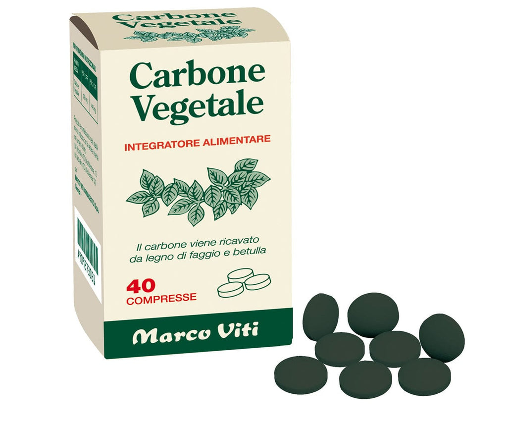 MARCO VITI Carbone Vegetale 40 Compresse - LloydsFarmacia
